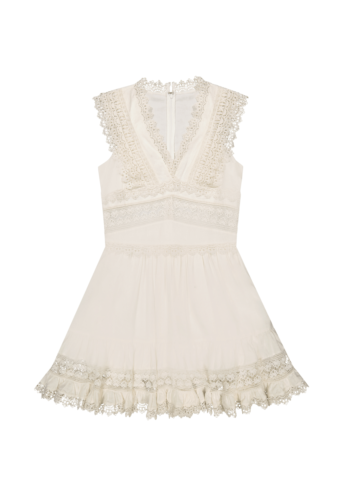 Bohemian Dress in Bright White - LEE Schweiz