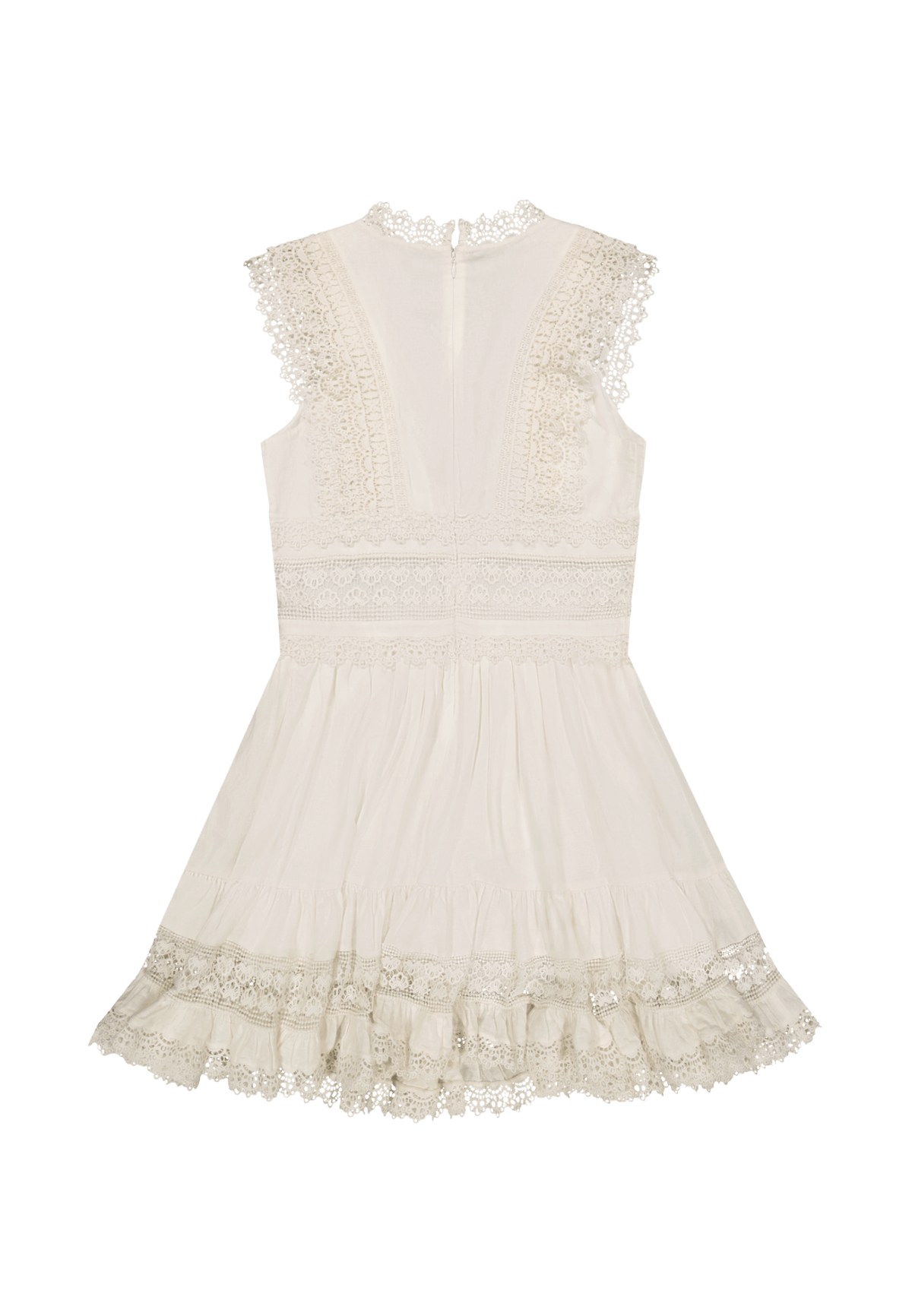 Bohemian Dress in Bright White - LEE Schweiz