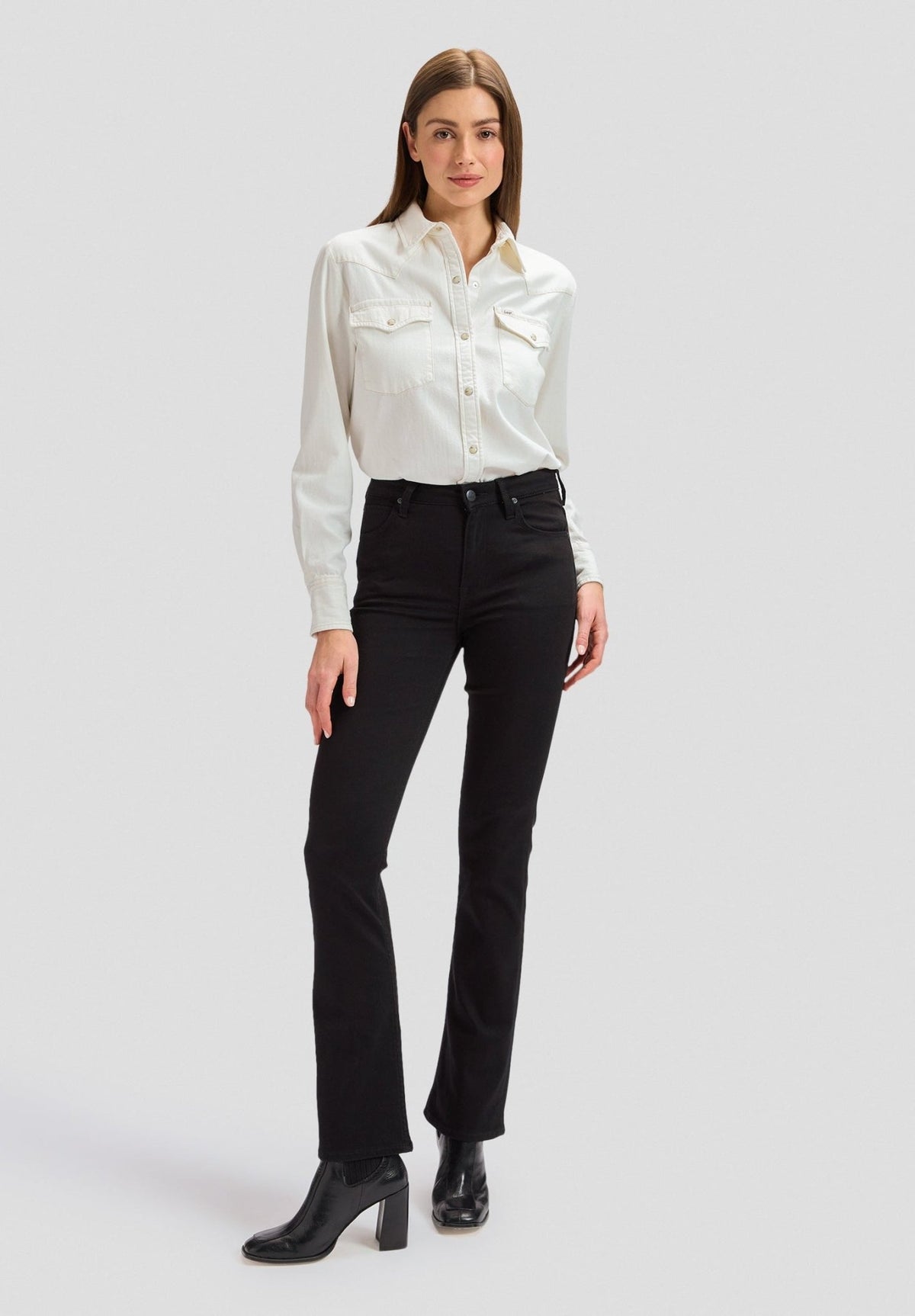 Breese Bootcut in Black Rinse - LEE Schweiz