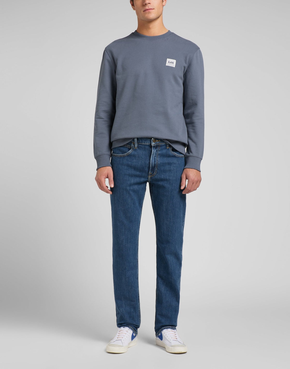 Brooklyn Straight in Mid Stonewash - LEE Schweiz