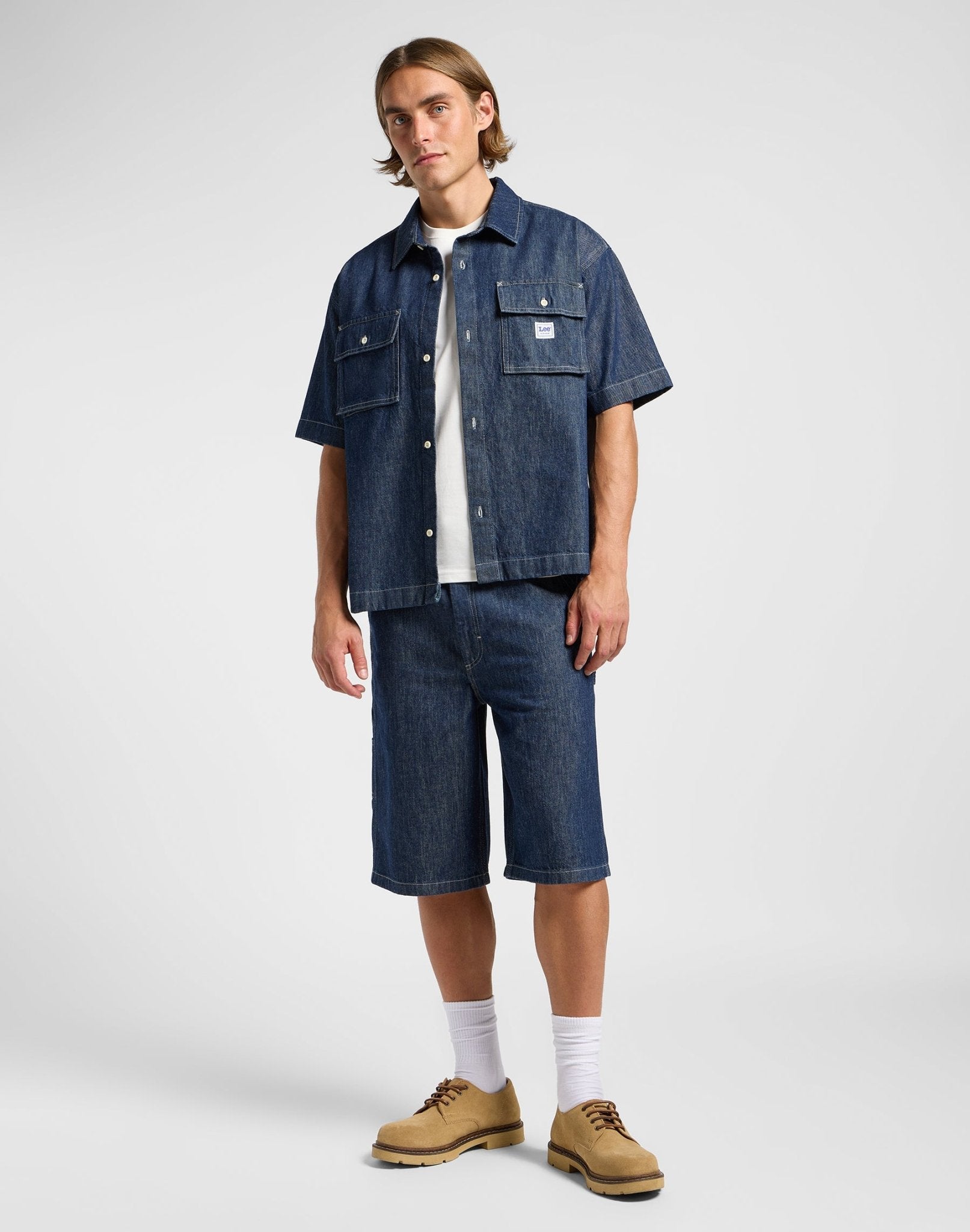 Carpenter Skater Short in Rinse - LEE Schweiz
