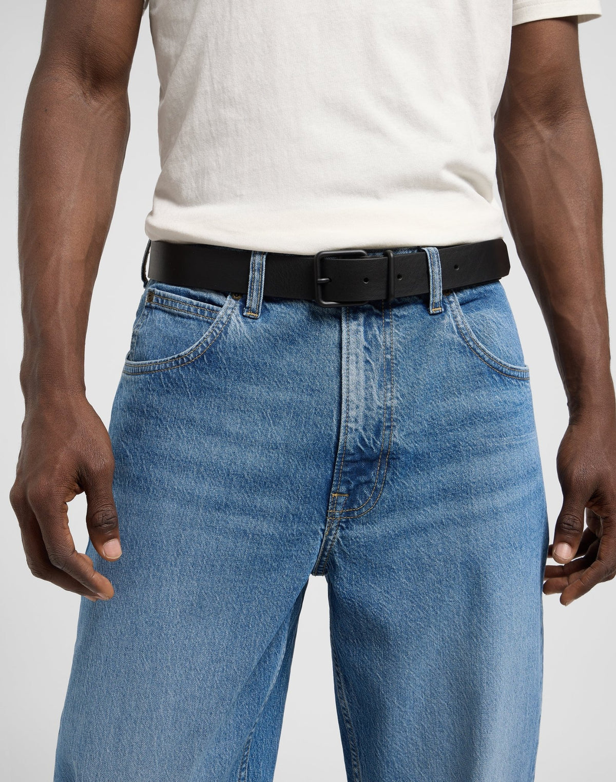 Casual Belt in Black - LEE Schweiz