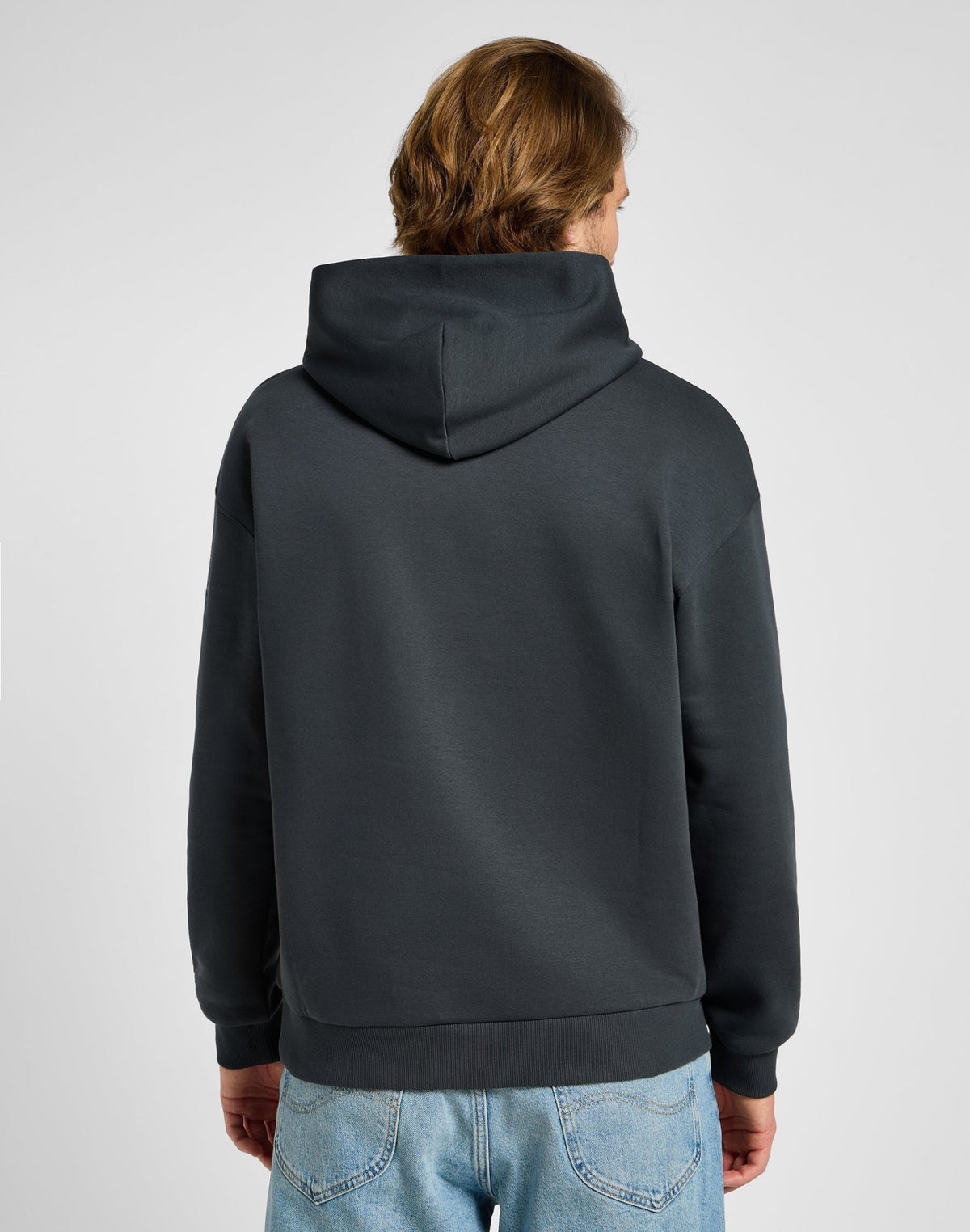 Core Relaxed Hoodie in Washed Black - LEE Schweiz