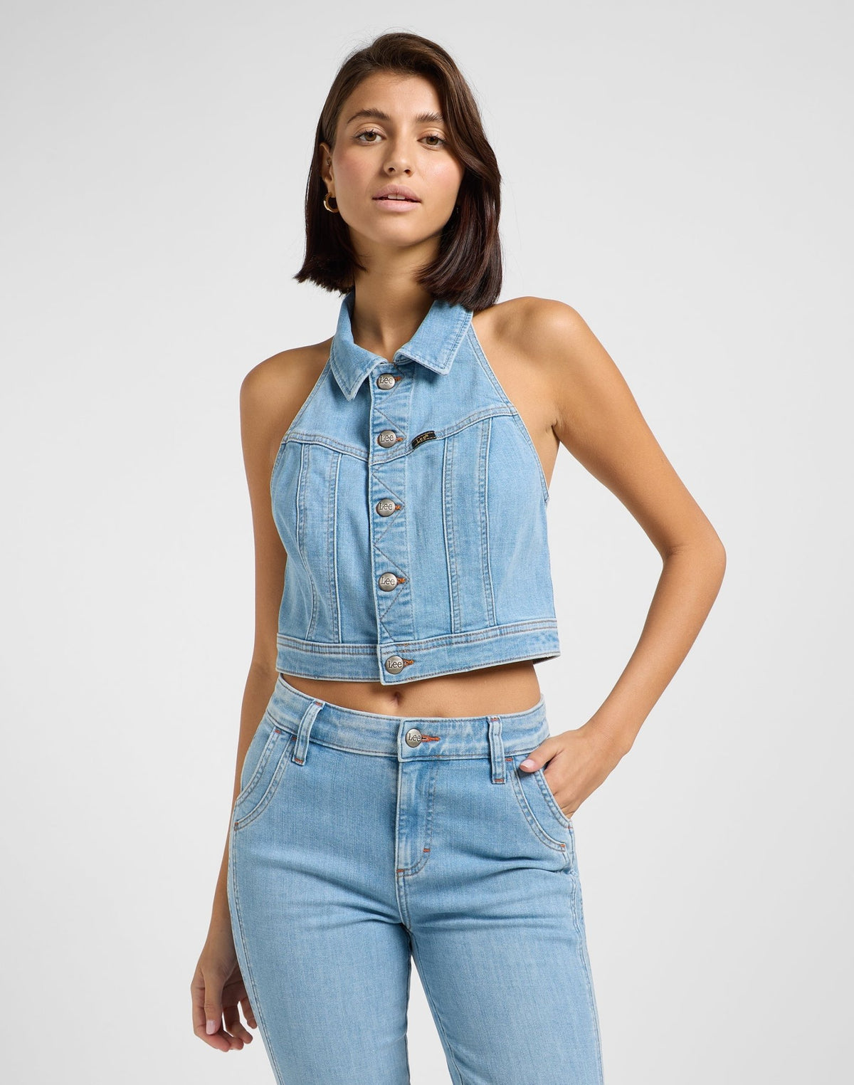 Double Seamed Halter in Minor Key - LEE Schweiz