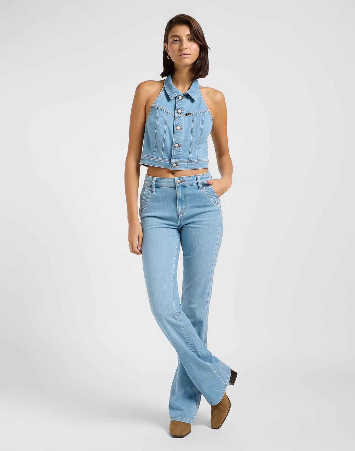 Double Seamed Halter in Minor Key - LEE Schweiz