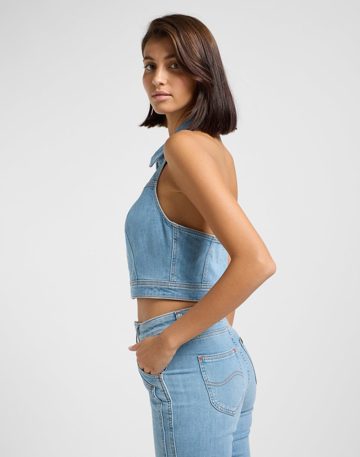Double Seamed Halter in Minor Key - LEE Schweiz
