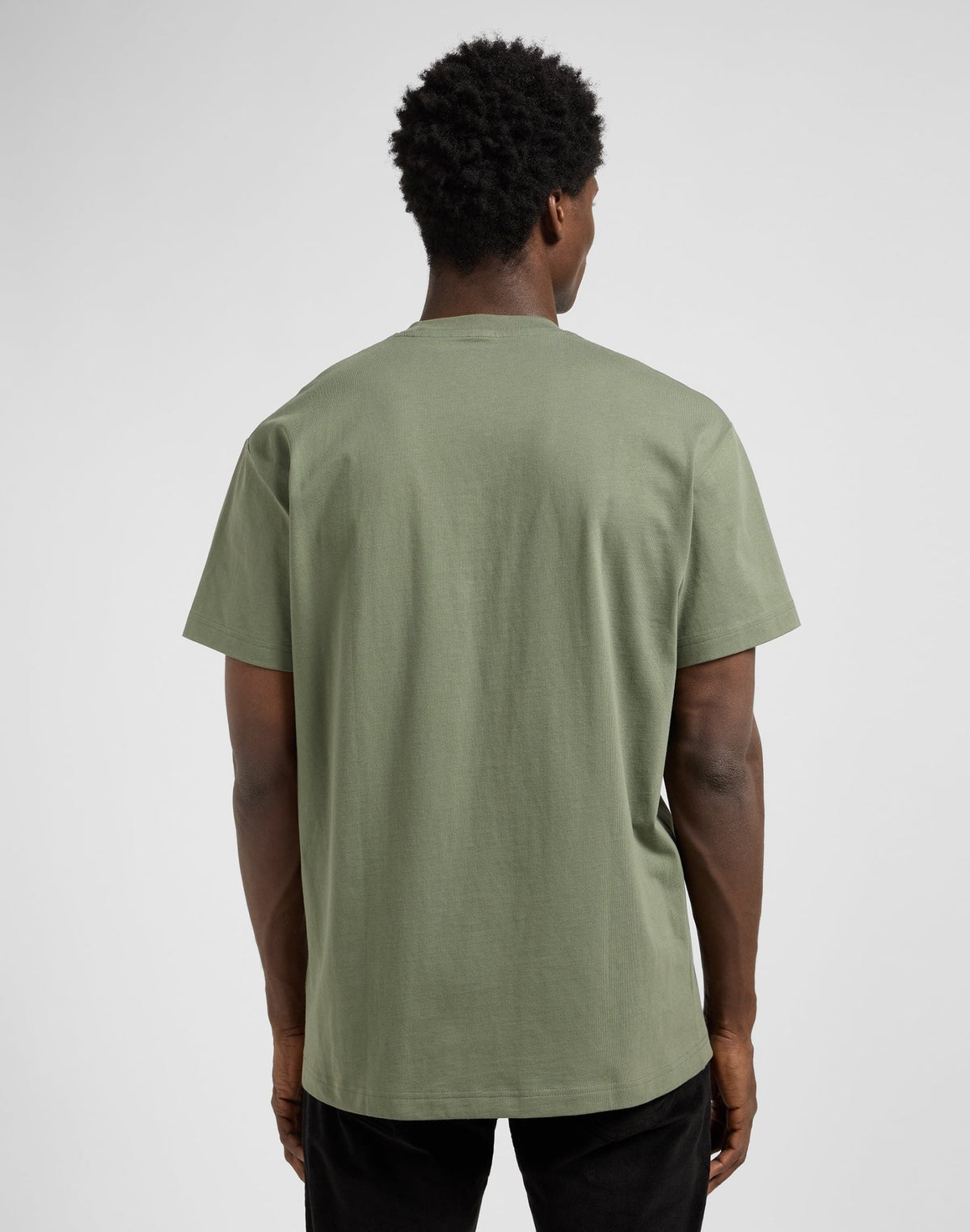 Elevated Ess Logo Tee in Olive Stone - LEE Schweiz
