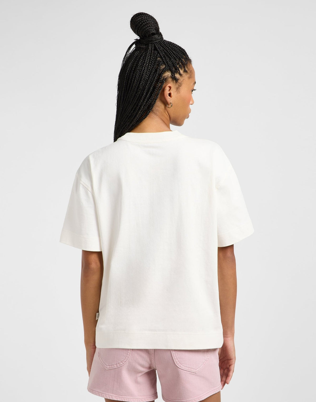 Embroidery Pocket Tee in Ecru - LEE Schweiz