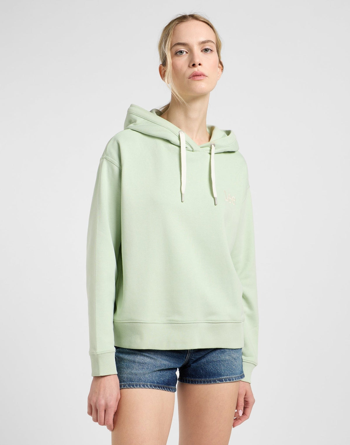 Essential Hoodie in Soft Sage - LEE Schweiz