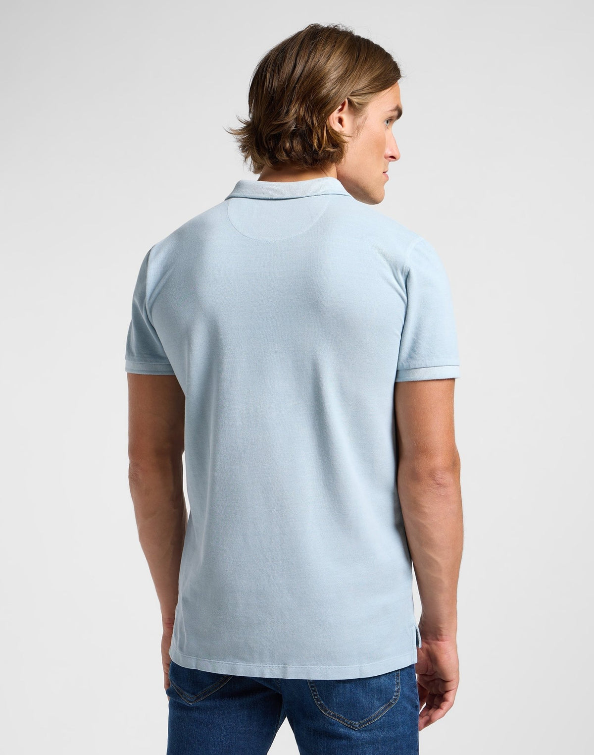 Garment Dye Polo in Concrete Gray - LEE Schweiz