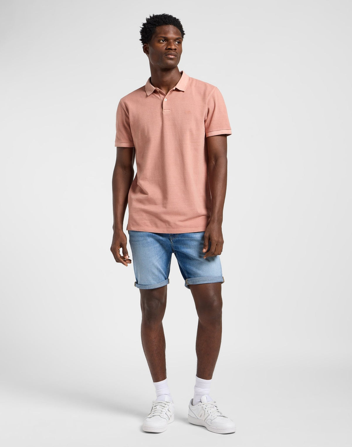 Garment Dye Polo in Sepia - LEE Schweiz