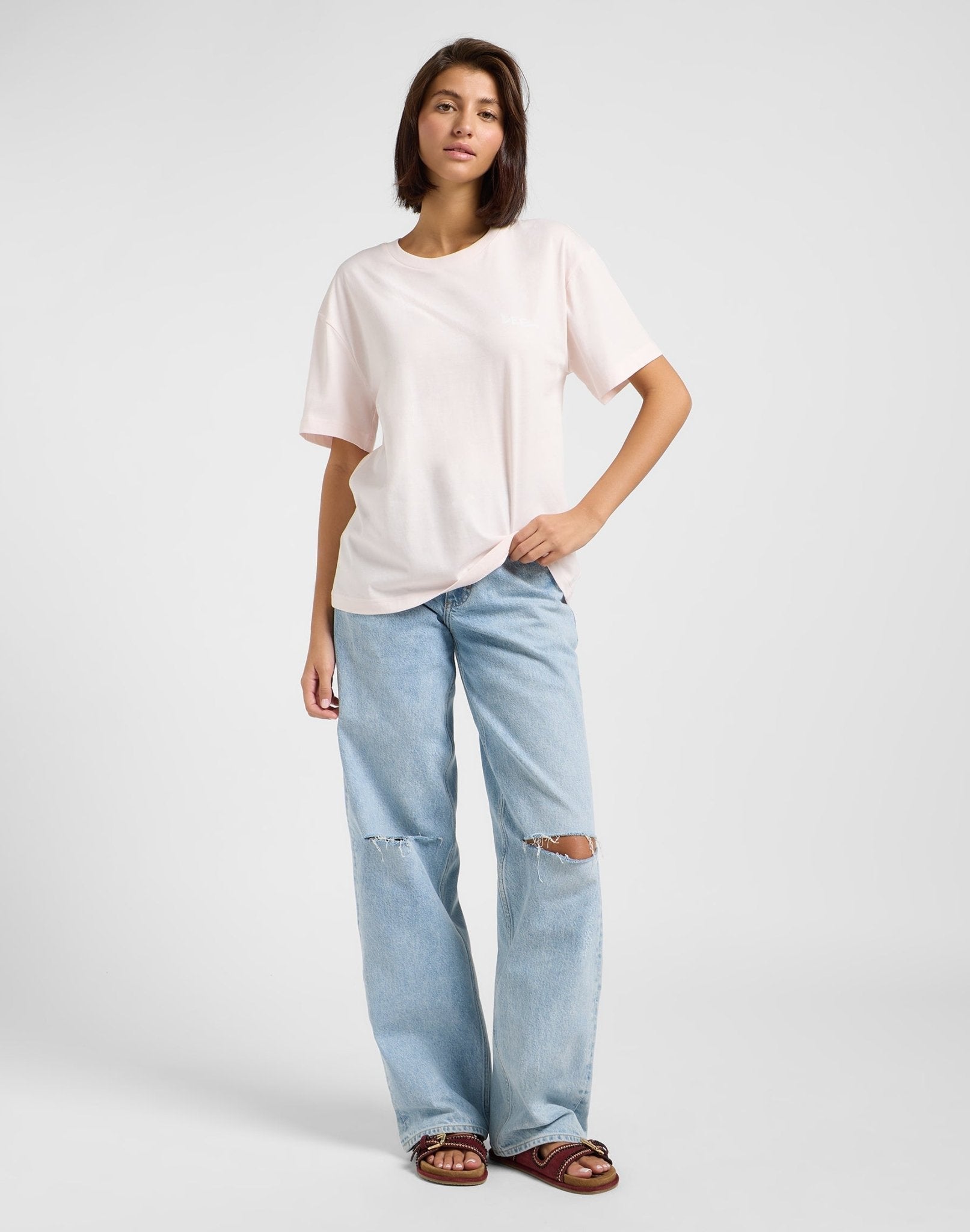 Graphic Tee in Frost Pink - LEE Schweiz