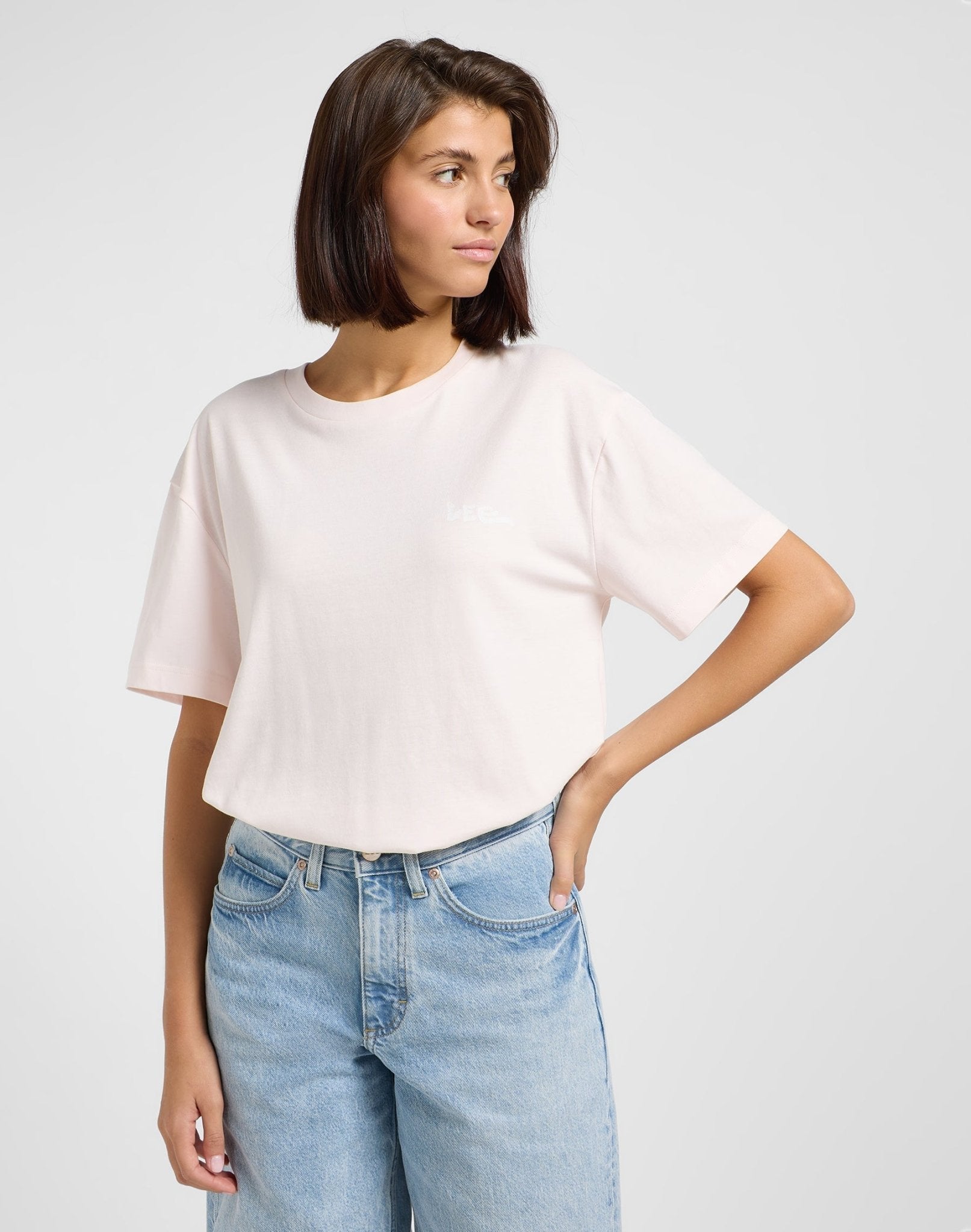 Graphic Tee in Frost Pink - LEE Schweiz