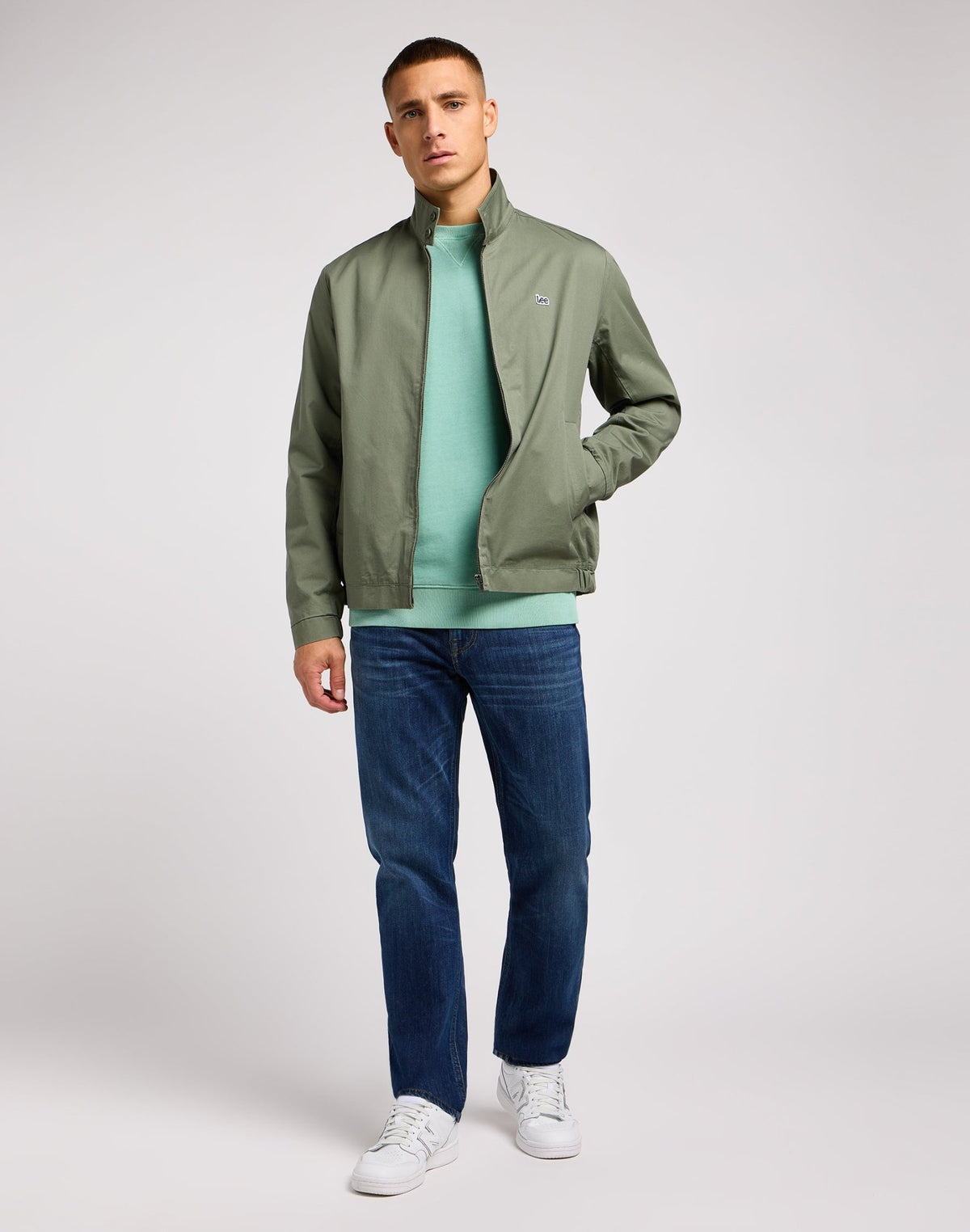 Harrington Jacket in Olive Grove - LEE Schweiz