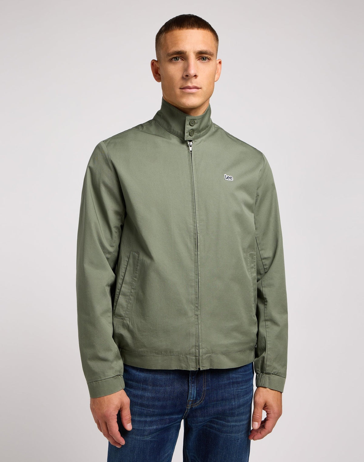 Harrington Jacket in Olive Grove - LEE Schweiz