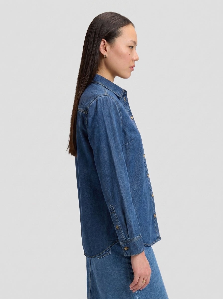 Hemd Classic in Brash Blue - LEE Schweiz