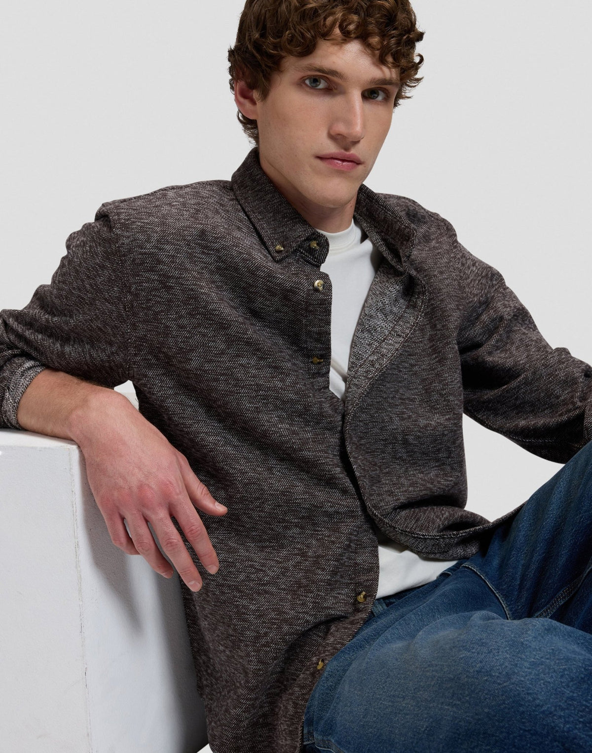Hemd Workwear Button Down in Chocolate Torte - LEE Schweiz