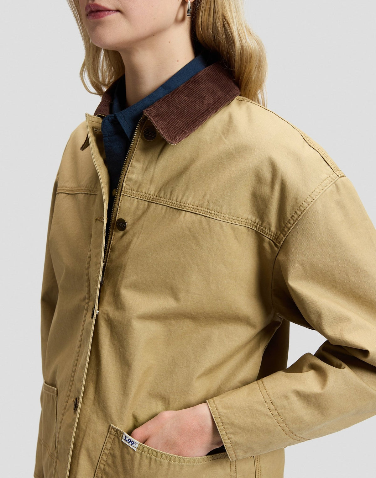 Jacke Chore Field in Khaki - LEE Schweiz