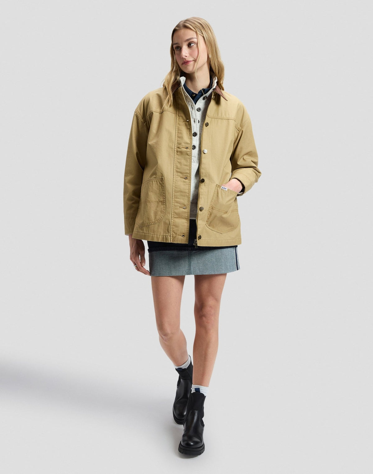 Jacke Chore Field in Khaki - LEE Schweiz