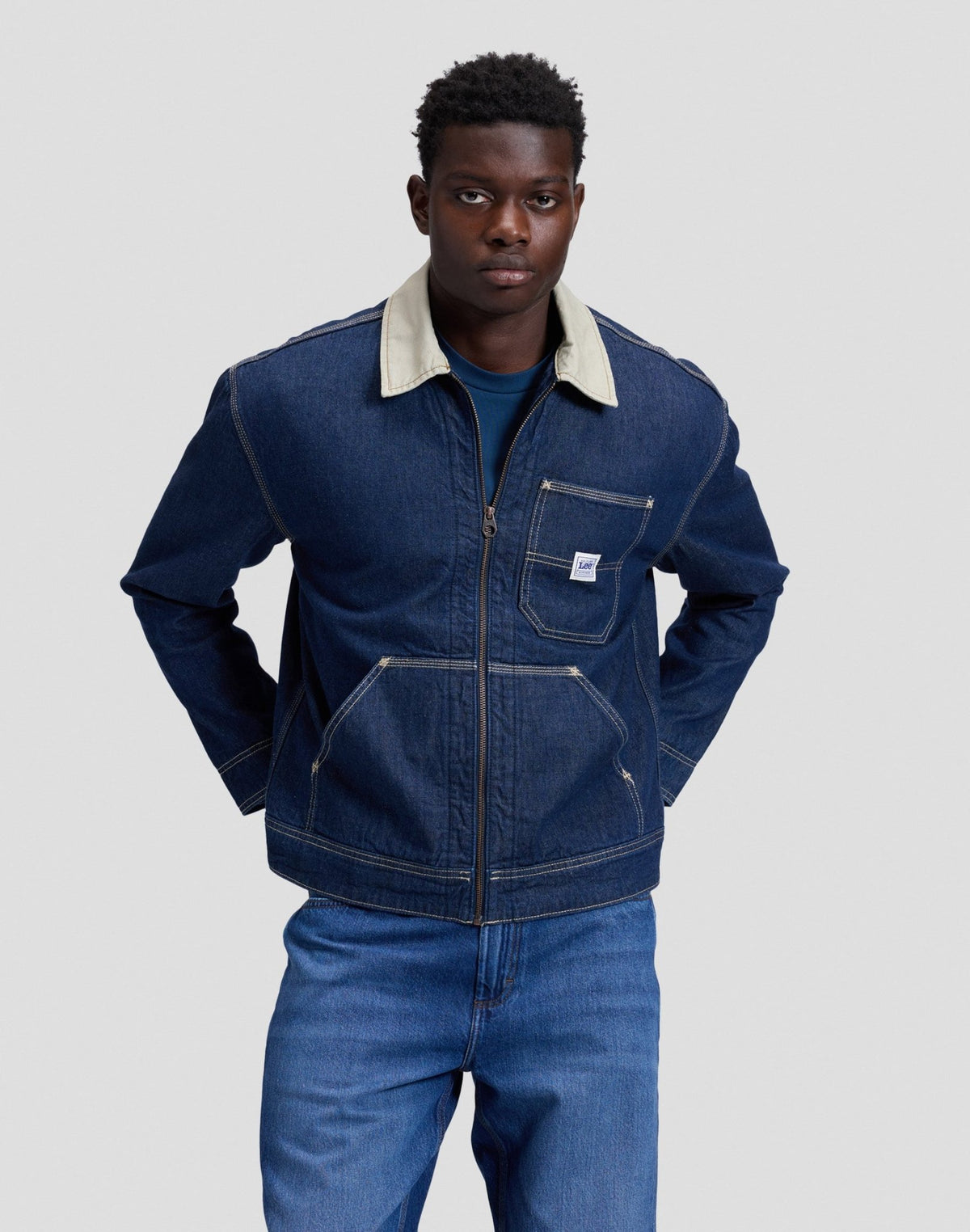 Jeansjacke 91W Lined Workwear in Rinse - LEE Schweiz