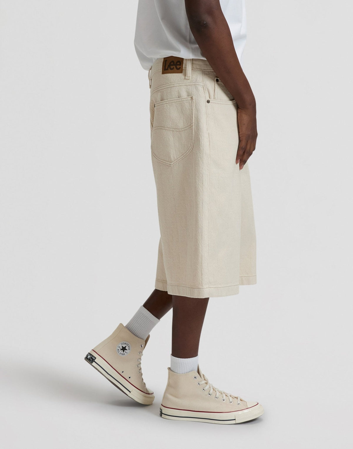 Jort With Drawstring in Natural Greige - LEE Schweiz