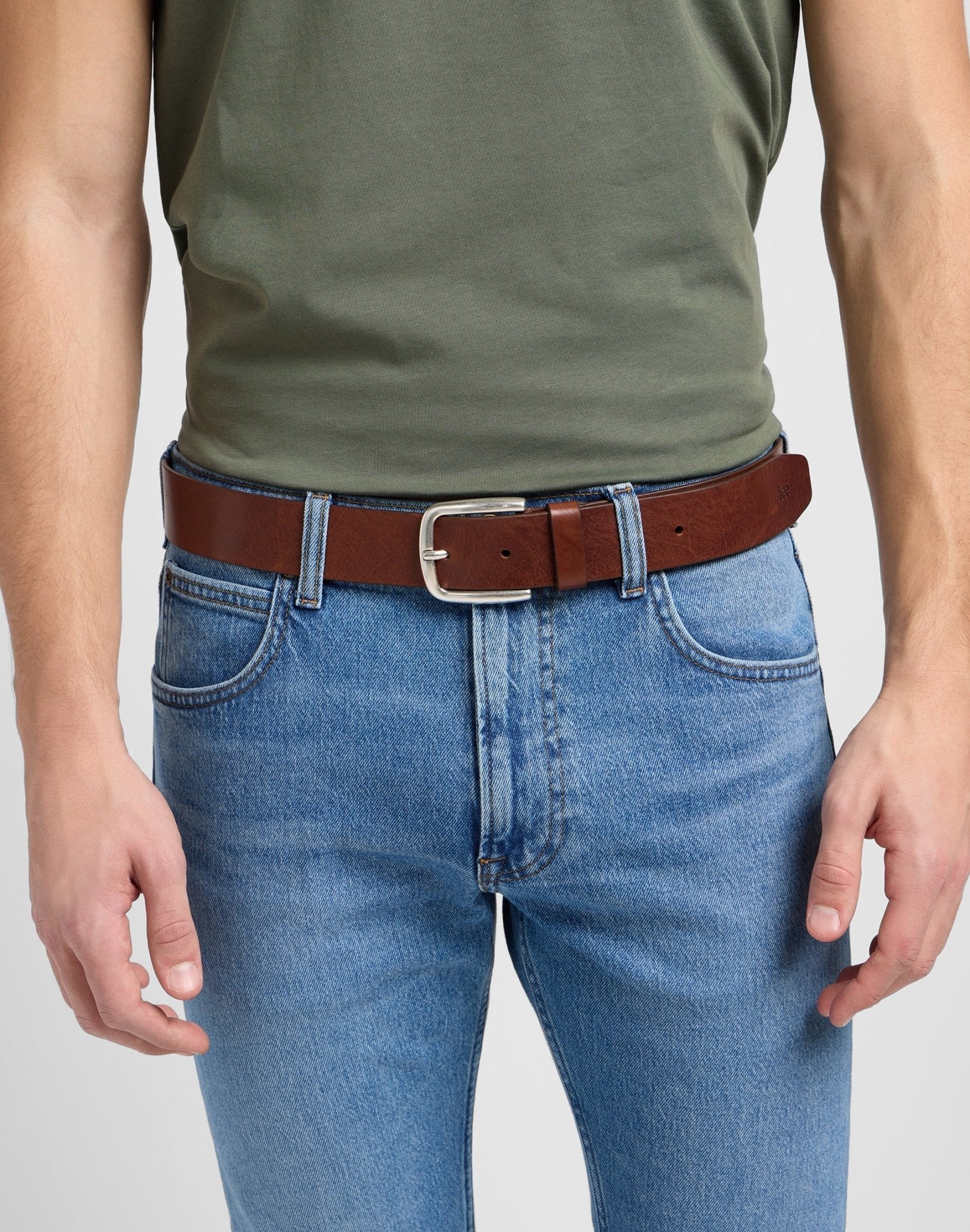Lee Belt in Dark Brown - LEE Schweiz
