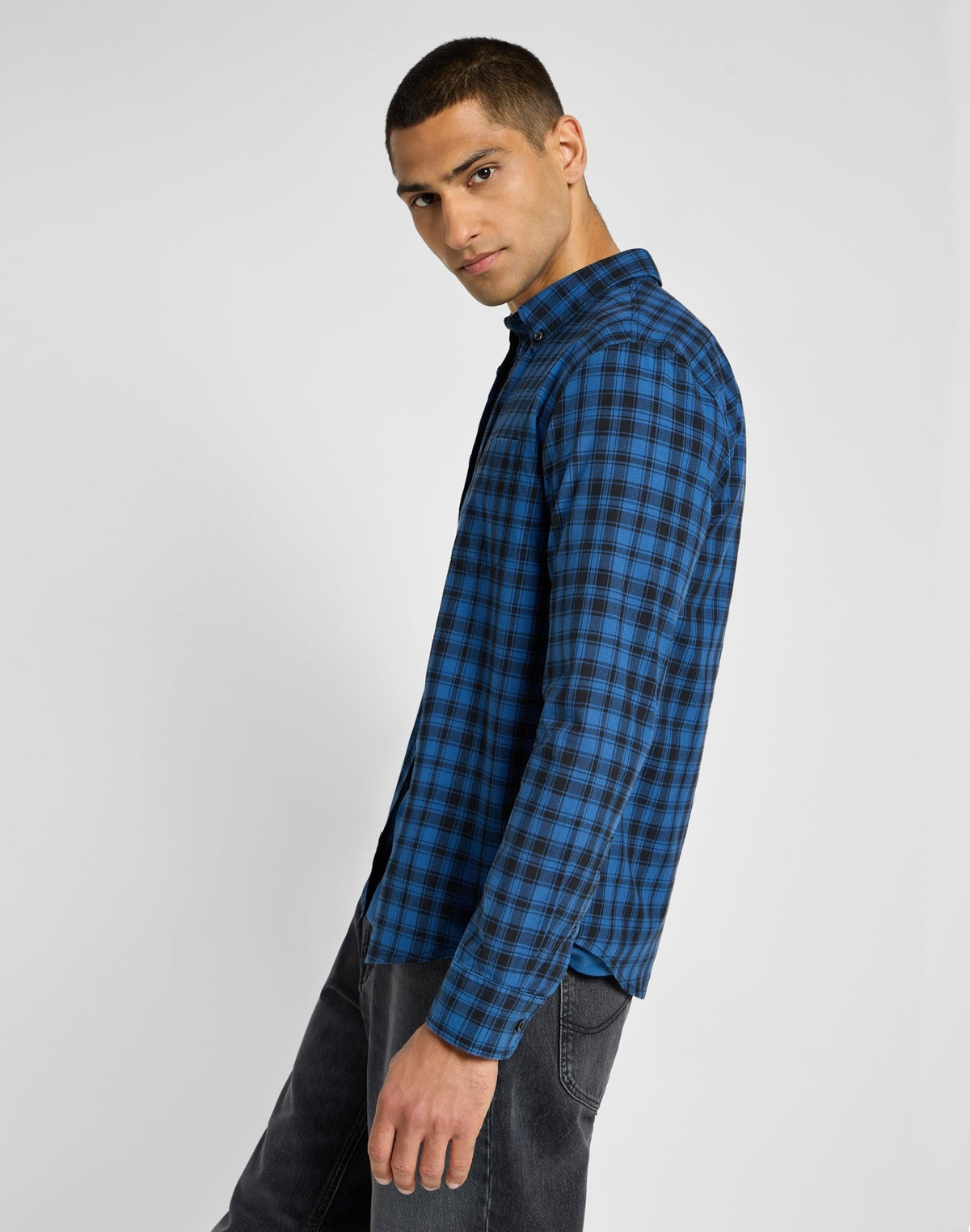 Lee Button Down in Blue - LEE Schweiz