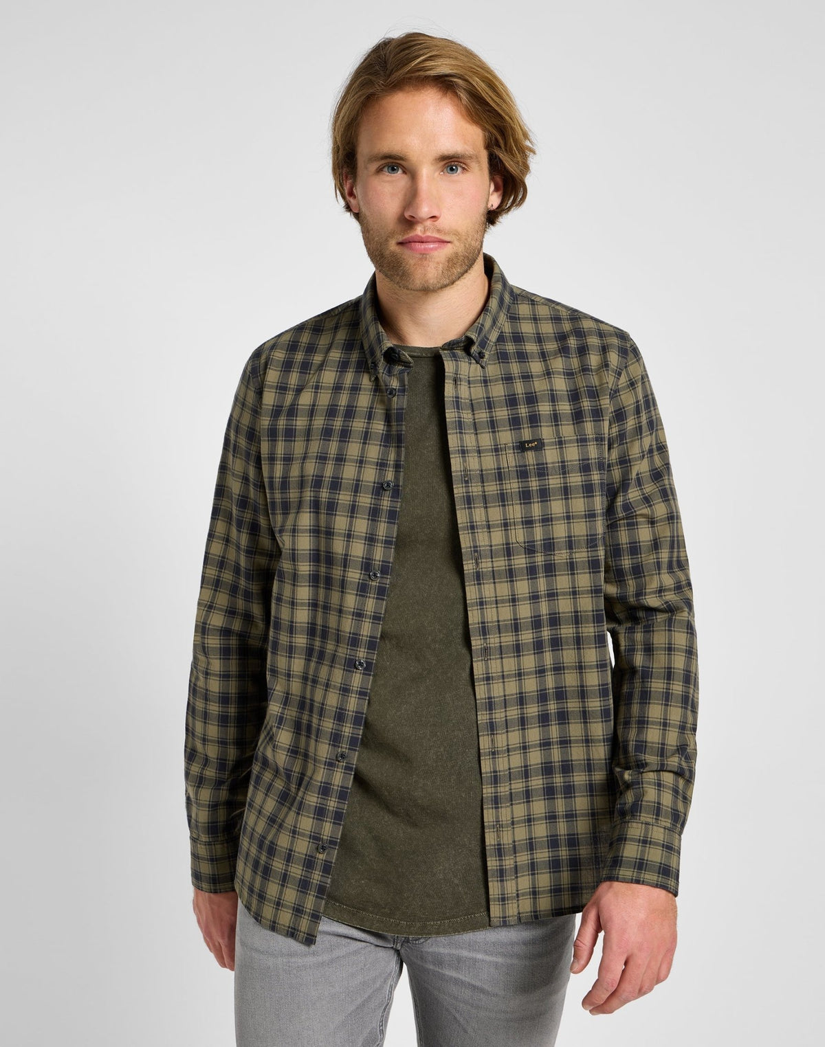 Lee Button Down in Green - LEE Schweiz