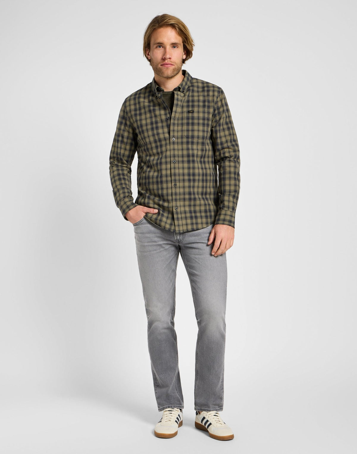 Lee Button Down in Green - LEE Schweiz