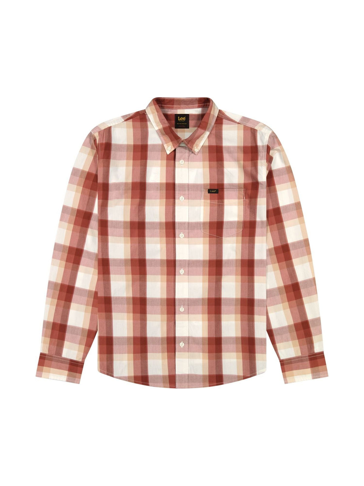 Lee Button Down in Red Clay Plaid - LEE Schweiz