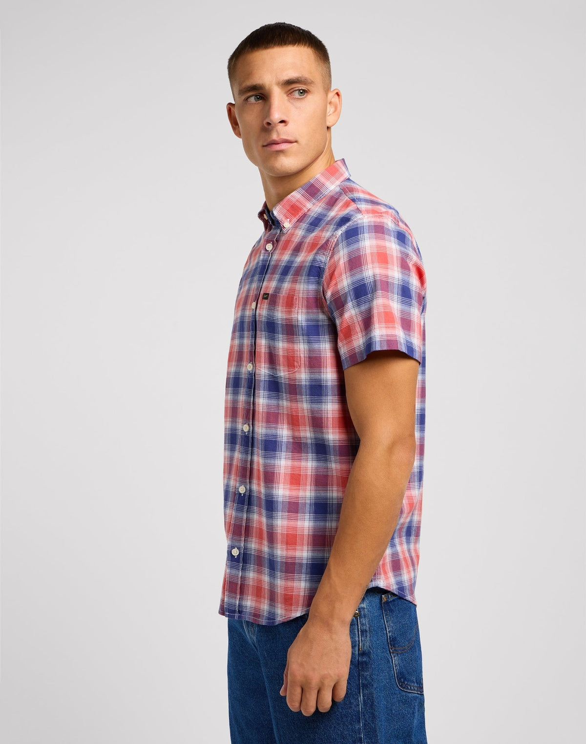 Lee Button Down Shirt in Poppy - LEE Schweiz