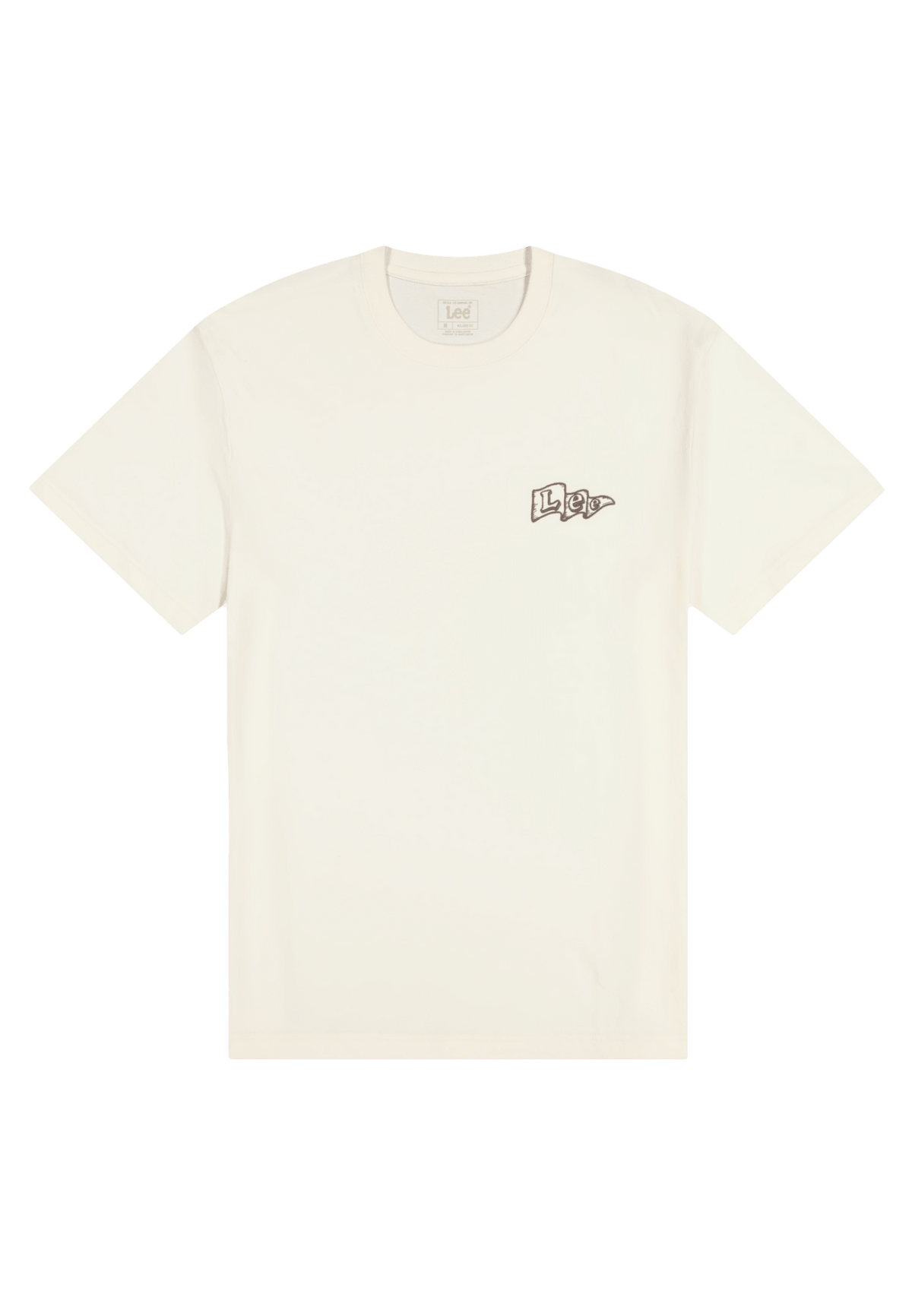 Lee Flag Tee in Natural - LEE Schweiz