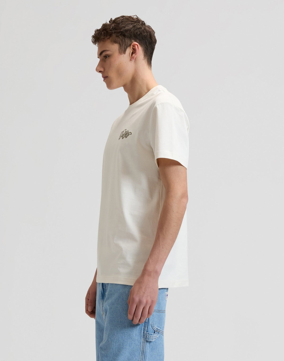 Lee Flag Tee in Natural - LEE Schweiz