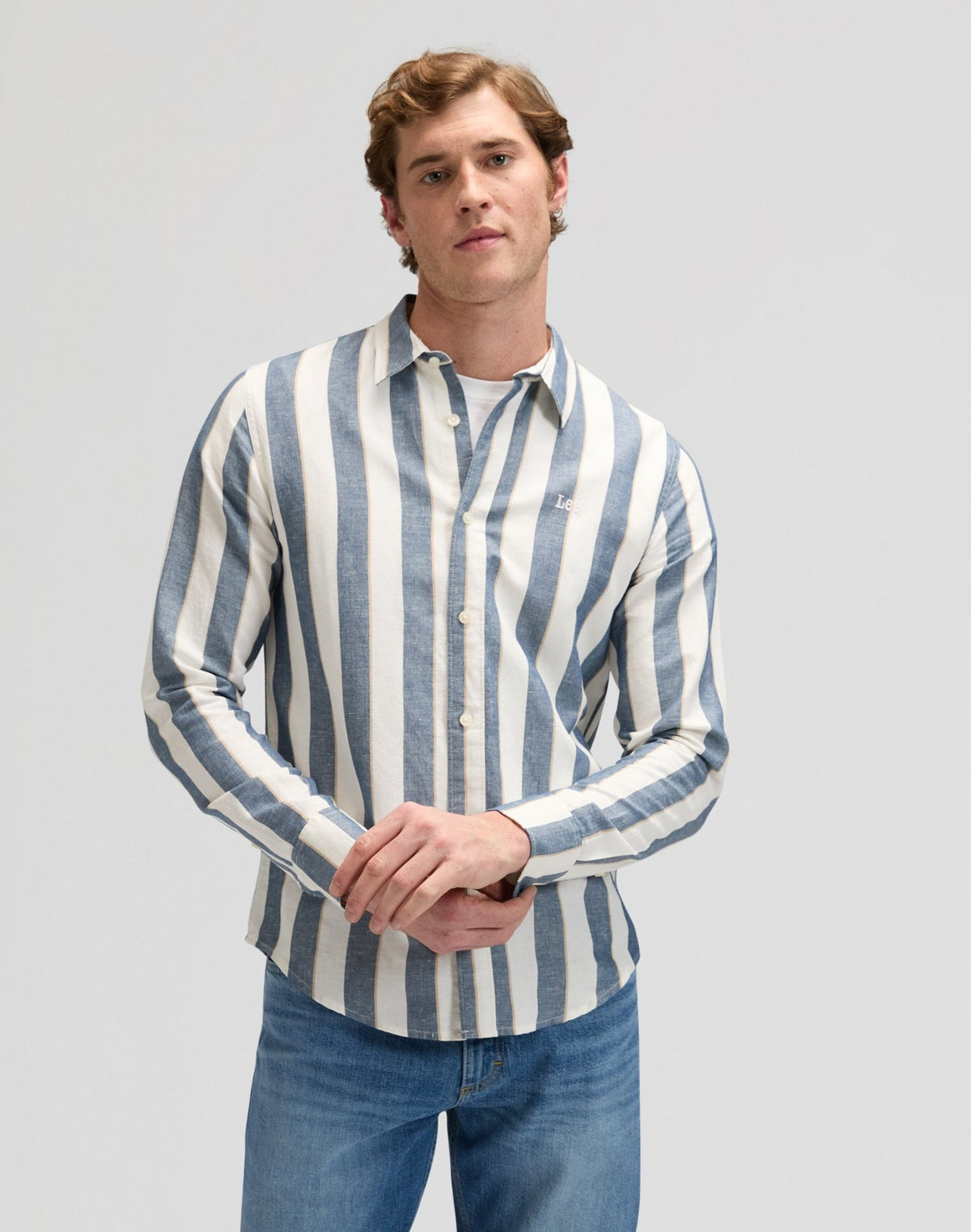 Lee Shirt in Academy Blue Stripe - LEE Schweiz