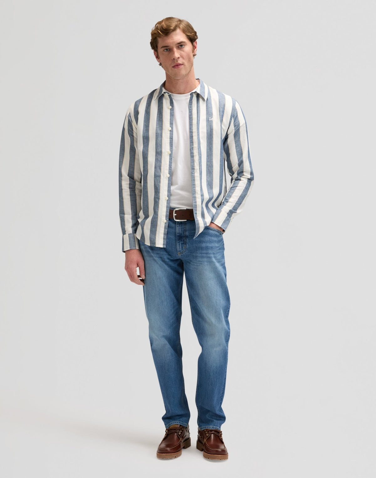 Lee Shirt in Academy Blue Stripe - LEE Schweiz
