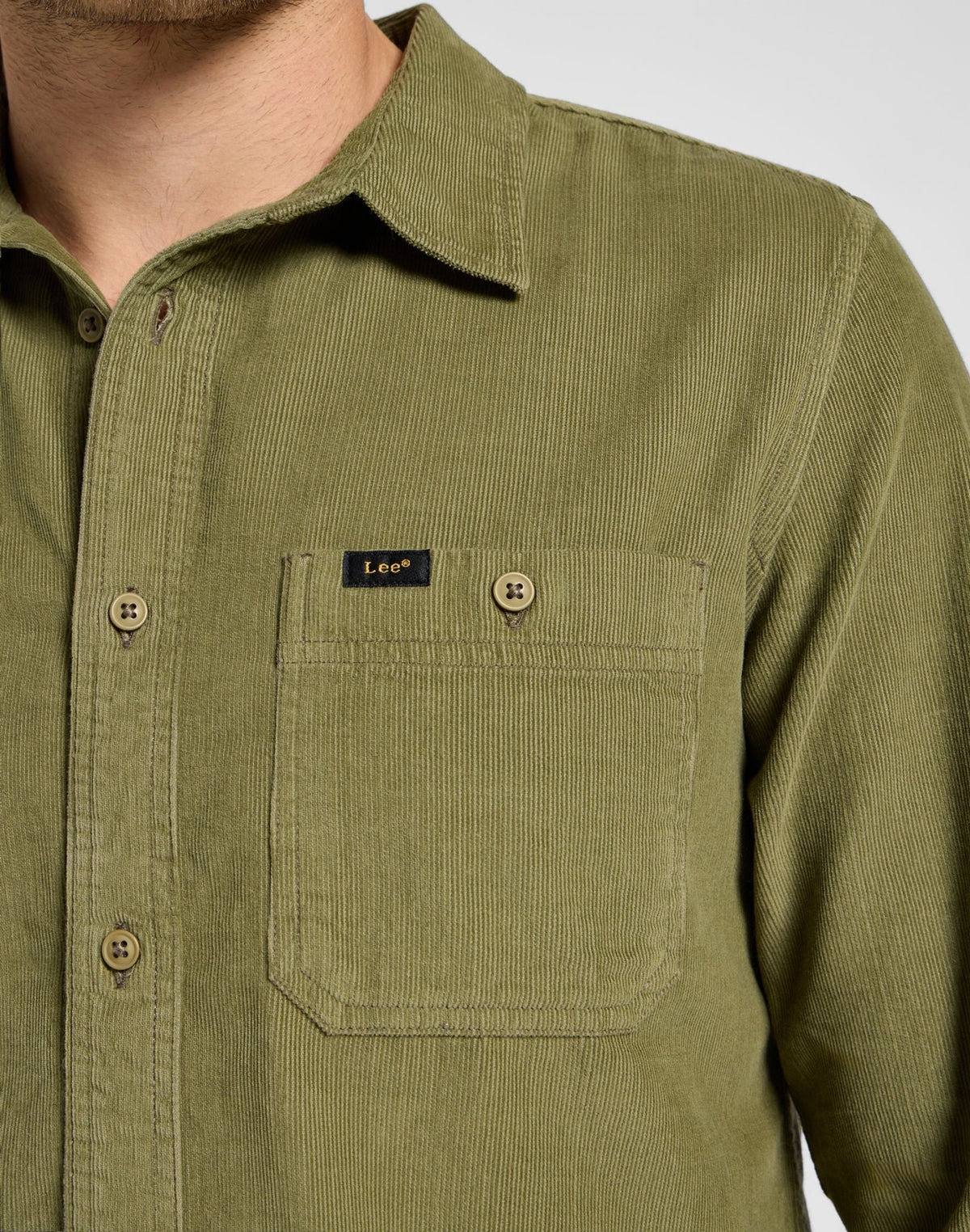 Leesure Shirt in Mercantile Green - LEE Schweiz