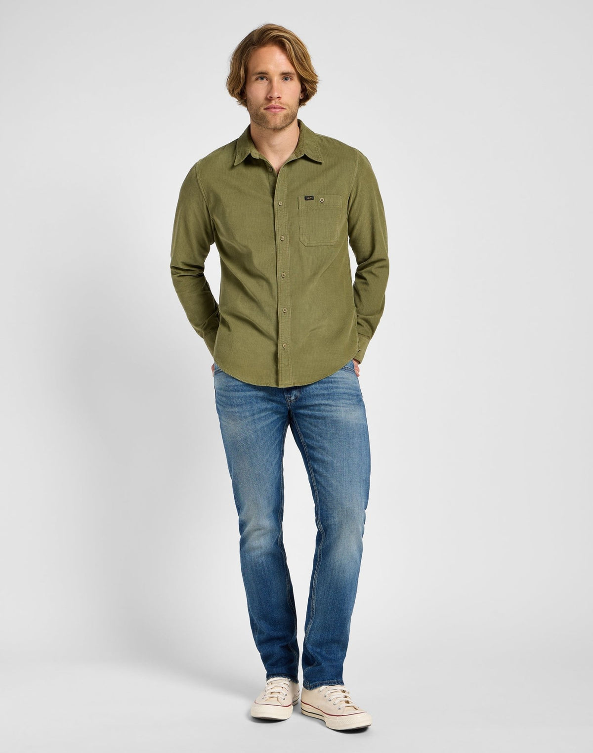 Leesure Shirt in Mercantile Green - LEE Schweiz