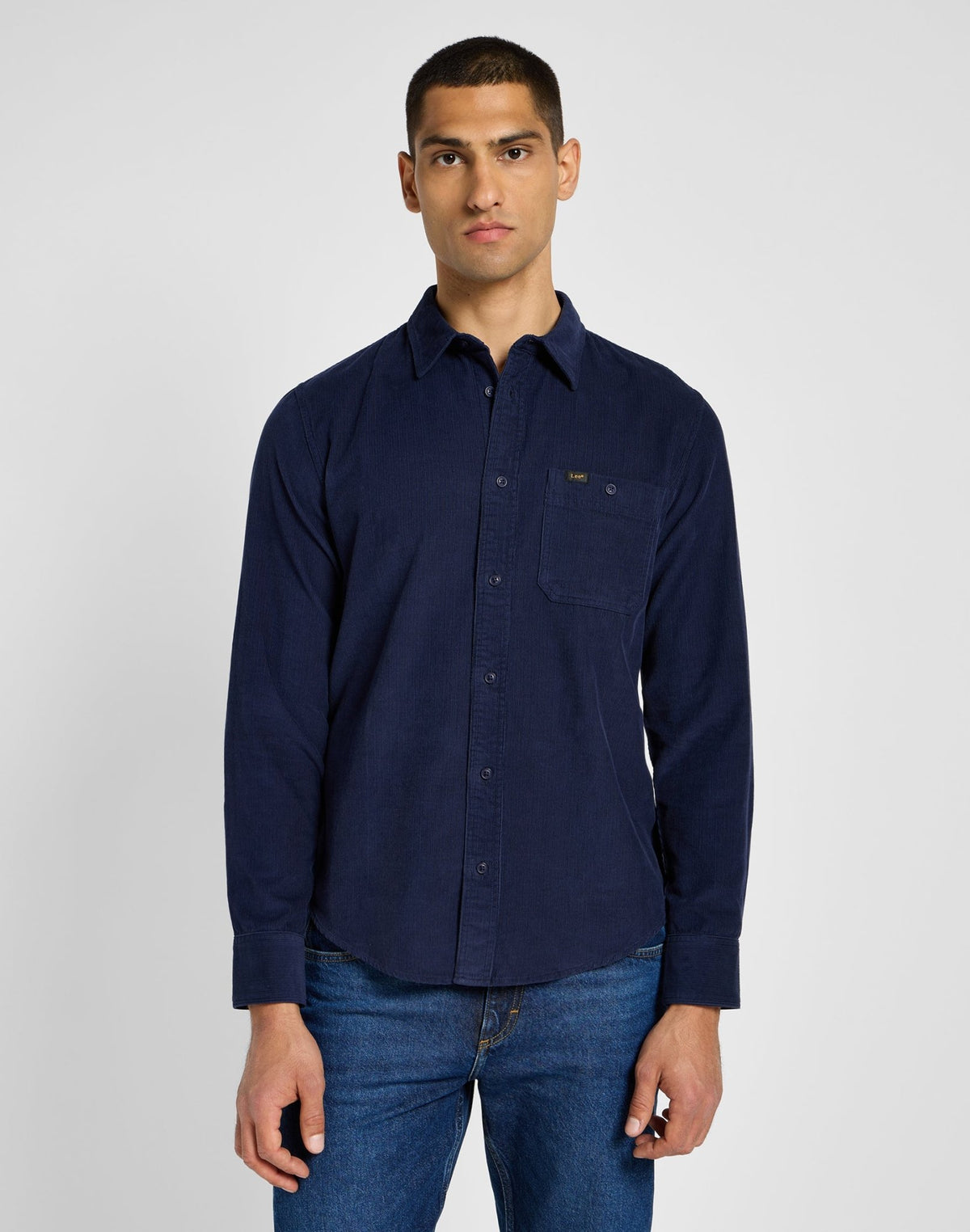 Leesure Shirt in Real Indigo - LEE Schweiz