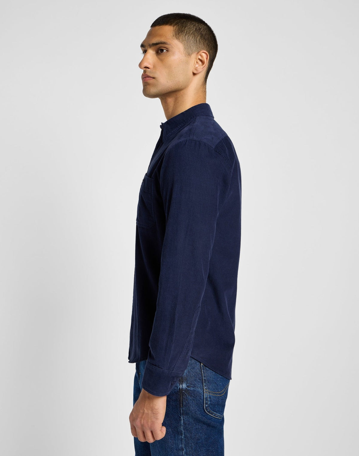 Leesure Shirt in Real Indigo - LEE Schweiz