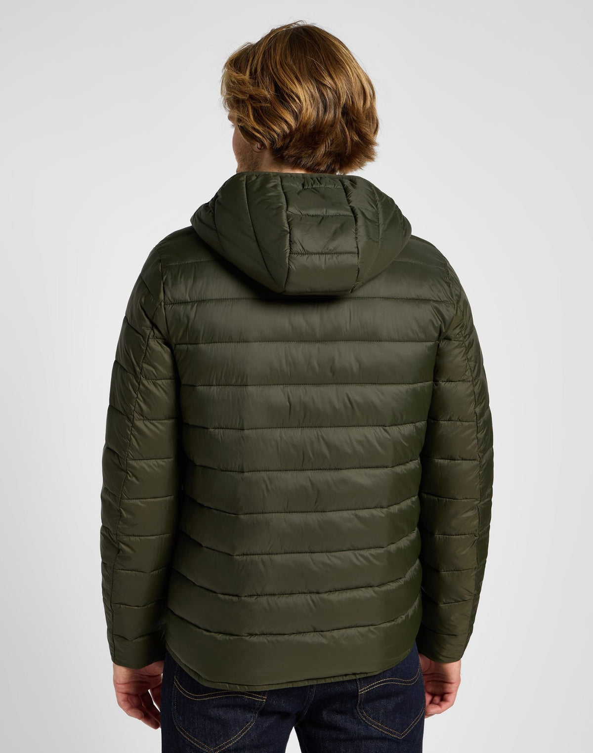 Light Puffer Jacket in Olive Night - LEE Schweiz