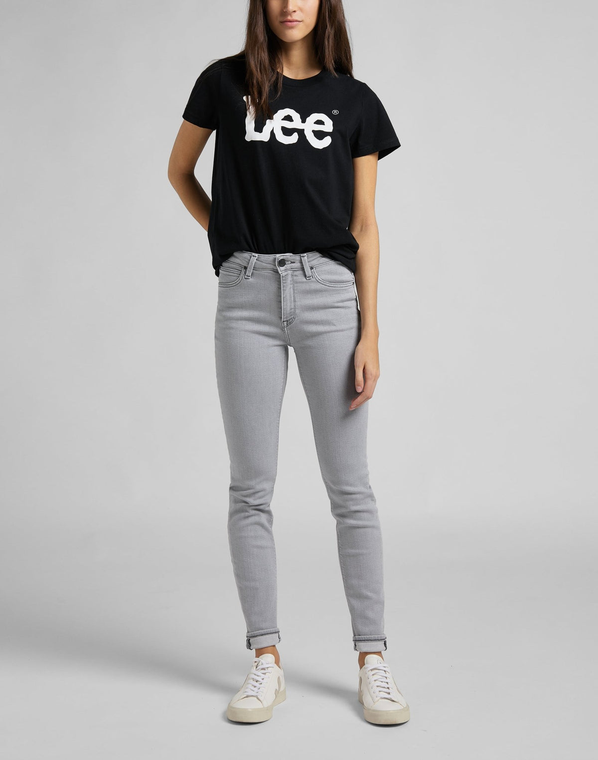 Logo Tee in Black - LEE Schweiz