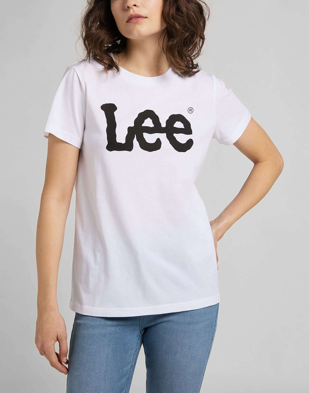 Logo Tee in White - LEE Schweiz