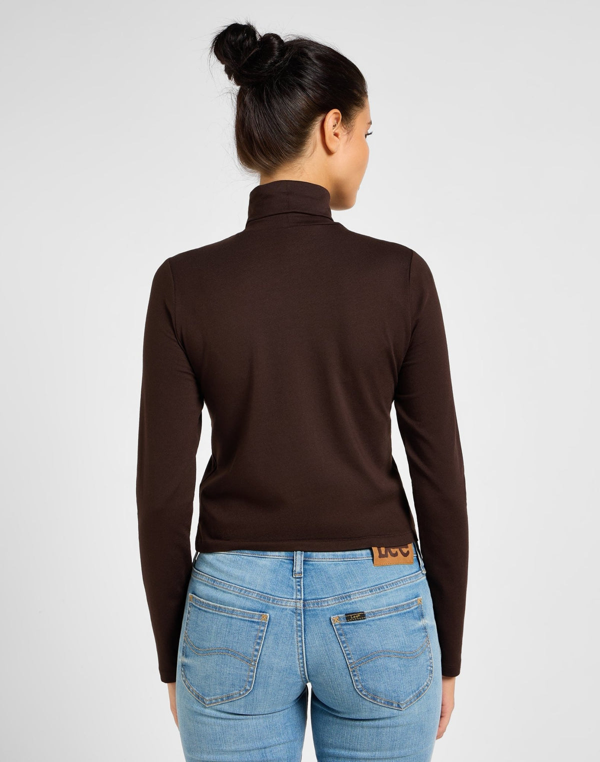 Longsleeves Turtleneck in Espresso - LEE Schweiz