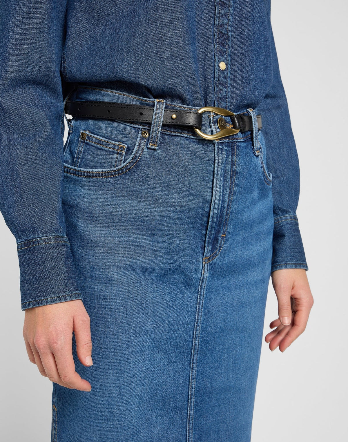 Loop Belt in Black - LEE Schweiz