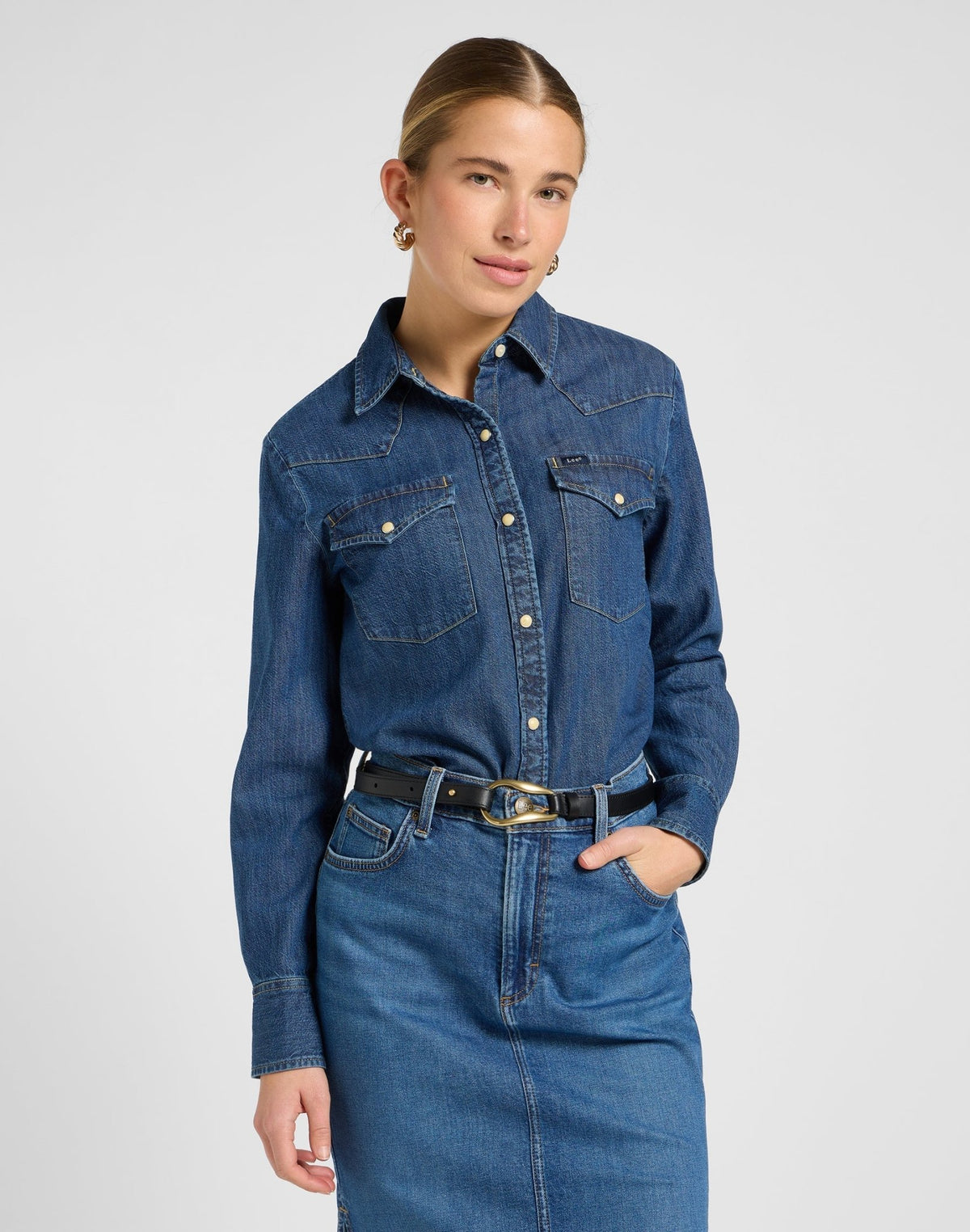 Loop Belt in Black - LEE Schweiz