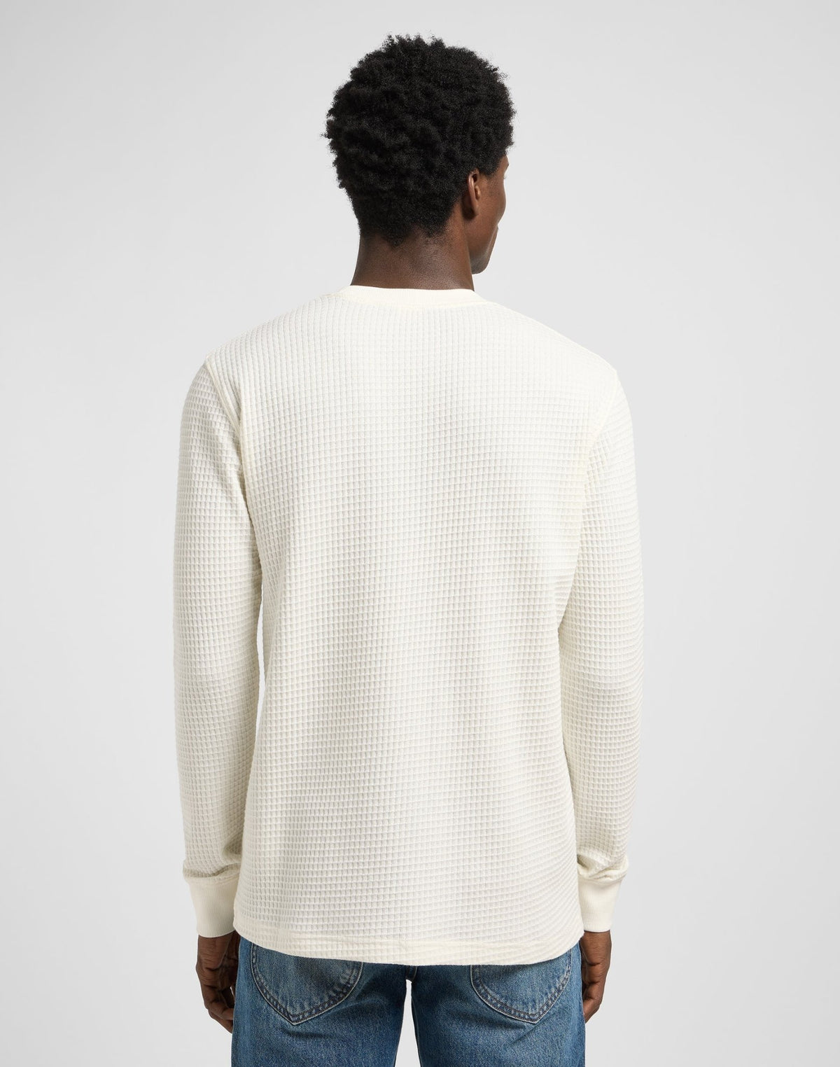 Ls Waffle Tee in Ecru - LEE Schweiz