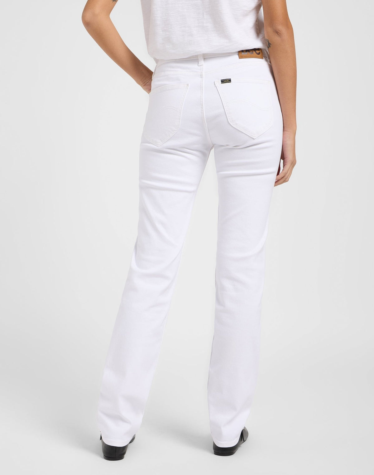 Marion Straight in Bright White - LEE Schweiz