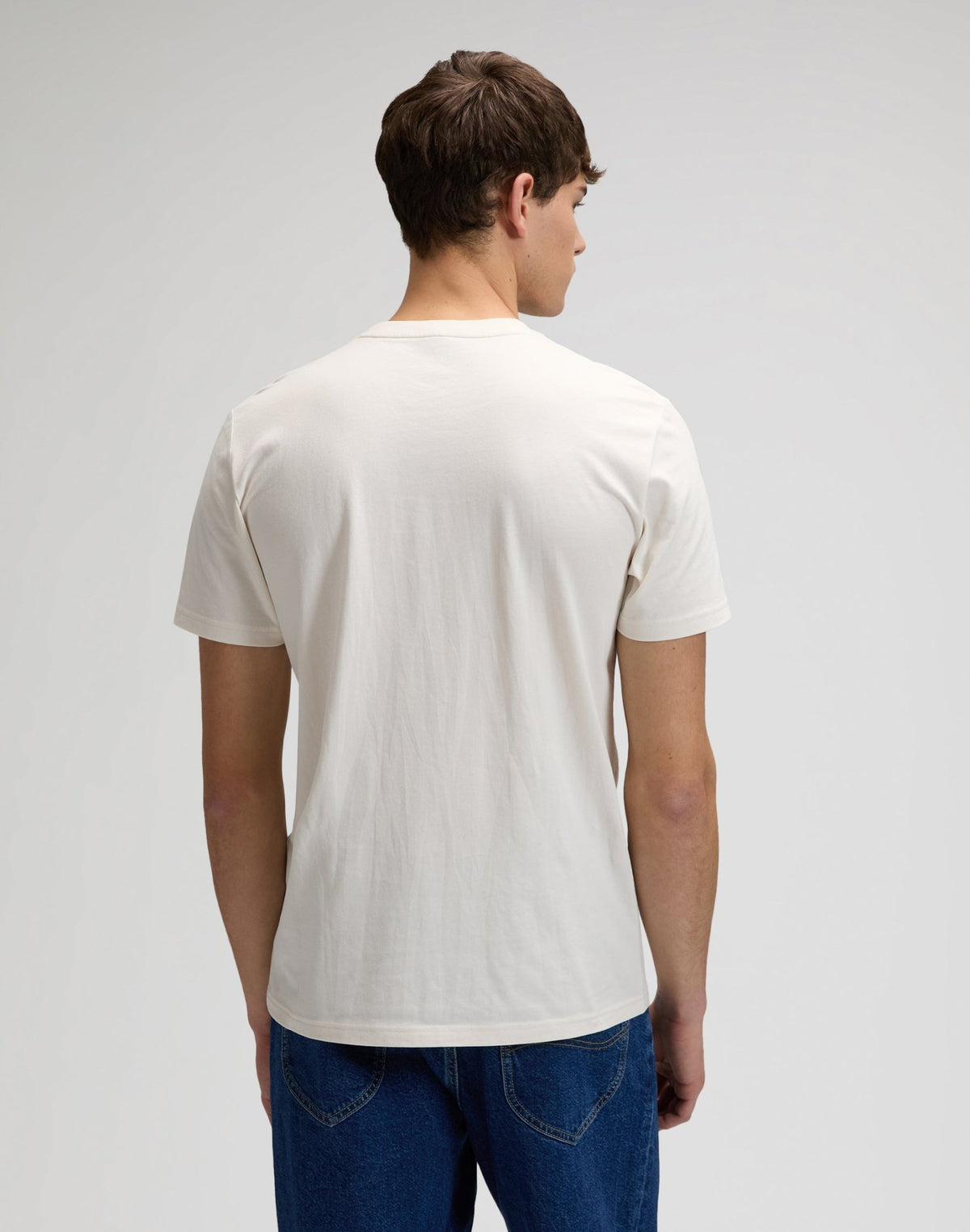 Medium Wobbly Lee Tee in Natural - LEE Schweiz