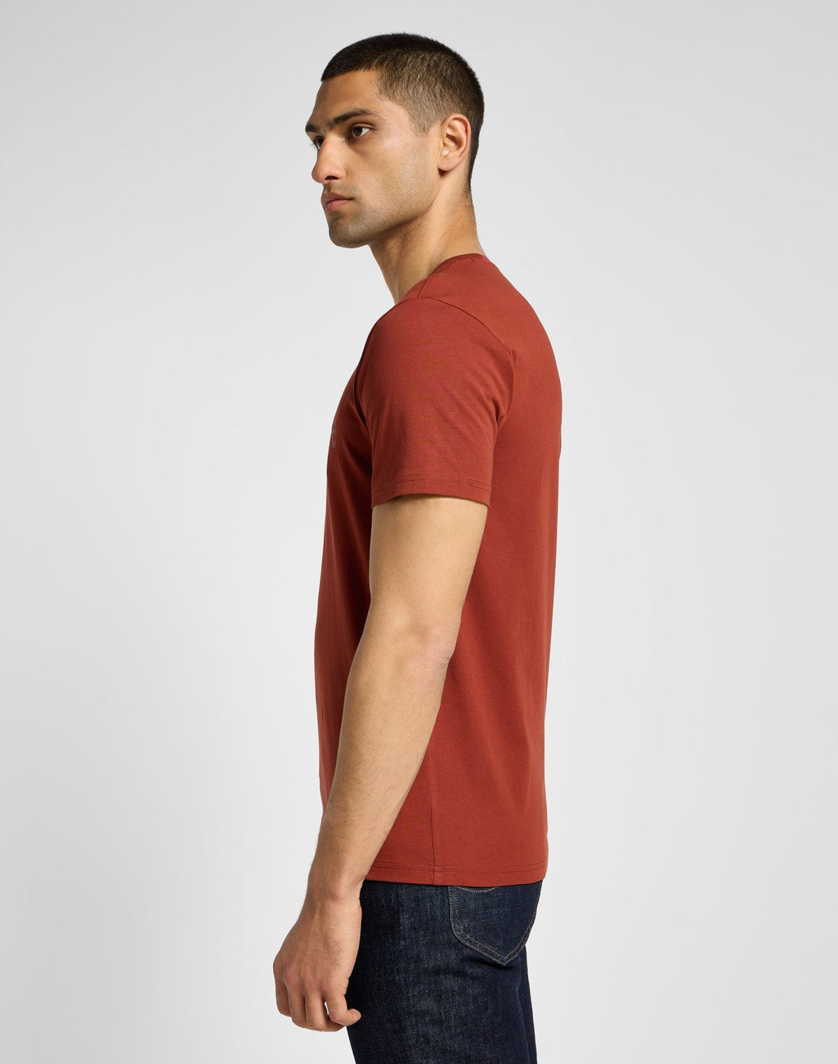 Medium Wobbly Lee Tee in Sweet Maple - LEE Schweiz