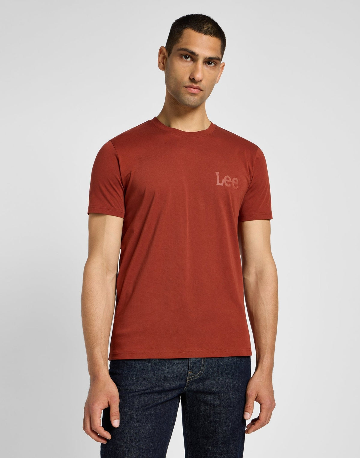 Medium Wobbly Lee Tee in Sweet Maple - LEE Schweiz